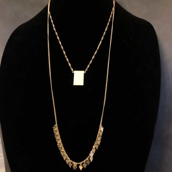 MADEWELL Gold Two-Piece Necklace Set - Picture 4 of 6